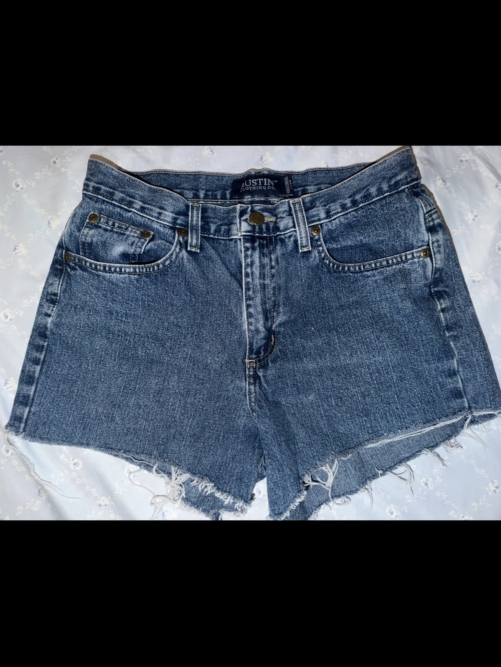Austin Clothing Co. Blue Denim Cutoff Shorts